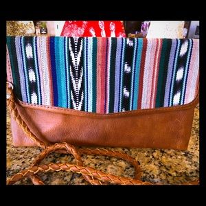 Nena & Co Blue Lagoon date night clutch